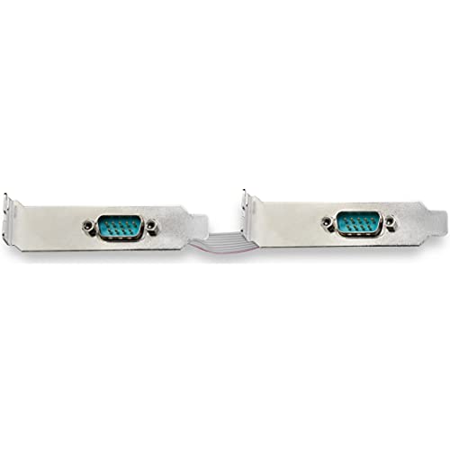 Startech.com StarTechcom 2port PCI Express RS232 Serial Adapter Card PCIe RS232 Serial Host Controller Card PCIe to Serial DB9 16950 UART Low Profile Expansion Card Windows Linux TAA PEX2S953LP - Image 3