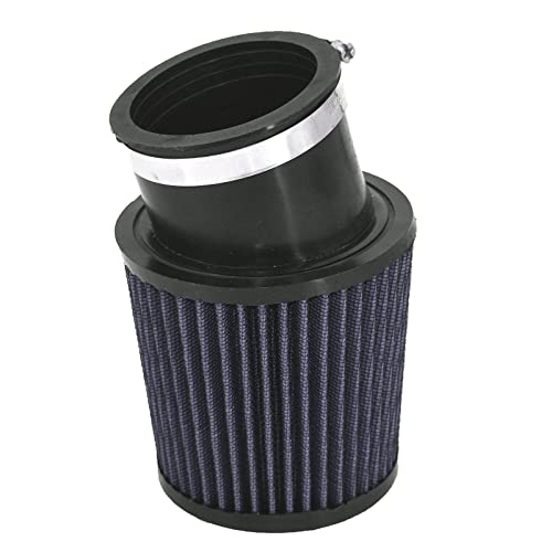 PPR PIT PRO RACING 62mm Air Filter, Air Filter Fits for 212cc 6.5 HP GX160 GX200 Mini Bike Trailmaster mid XRX Go Kart Cart Parts (Blue) - Image 1