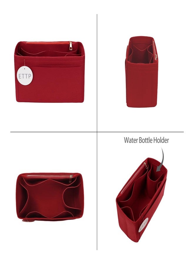 ETTP Purse Organizer Insert For Handbags, Tote Bag Organizer Insert, Compatible with Onthego MM ((X-Large, Red) - Image 3