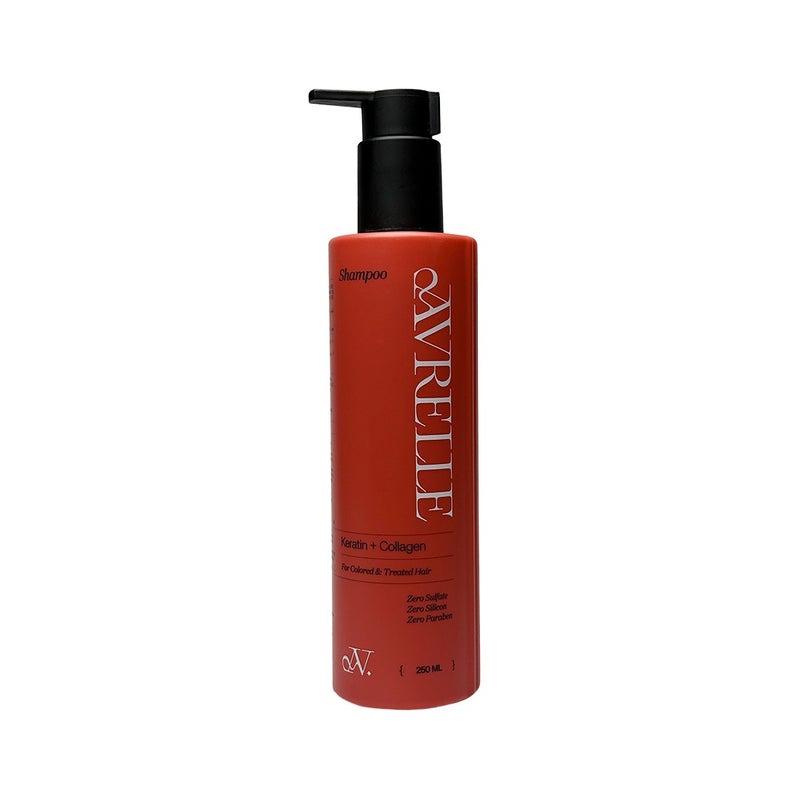 AVRELLE KERATIN + COLLAGEN SULFATE FREE SHAMPOO FOR COLORED AND TREATED HAIR