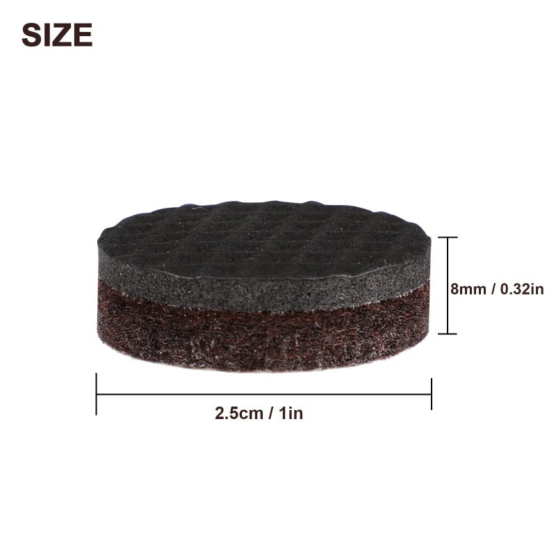 Self -Stick Felt Foot Pad Furniture Tables and Chairs Anti -Slip, The Best Non -Slip Foot Pads of Wooden Floor, Protect Your Wooden Floor - Image 2