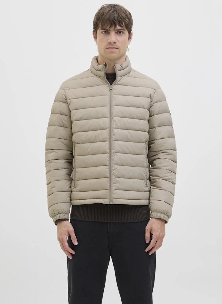 Casual Regular Fit Puffer Jacket