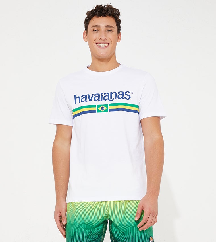 Havaianas T-Shirt Brasil Logo - Image 1