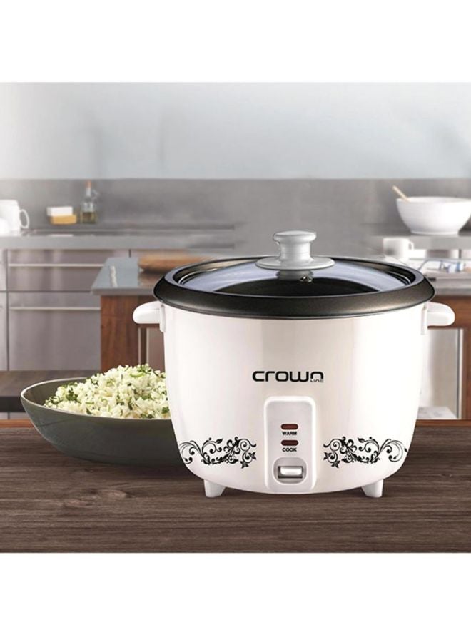 Crownline Steamer Rice Cooker 2.8 L 700 W RC-170 White/Black/Silver - Image 5