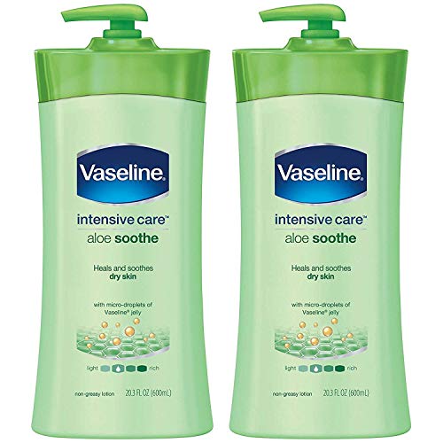 Vaseline Intensive Care Aloe Soothe Lotion 20.3 Oz (pack of 2) - Image 1
