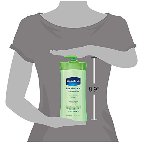 Vaseline Intensive Care Aloe Soothe Lotion 20.3 Oz (pack of 2) - Image 5