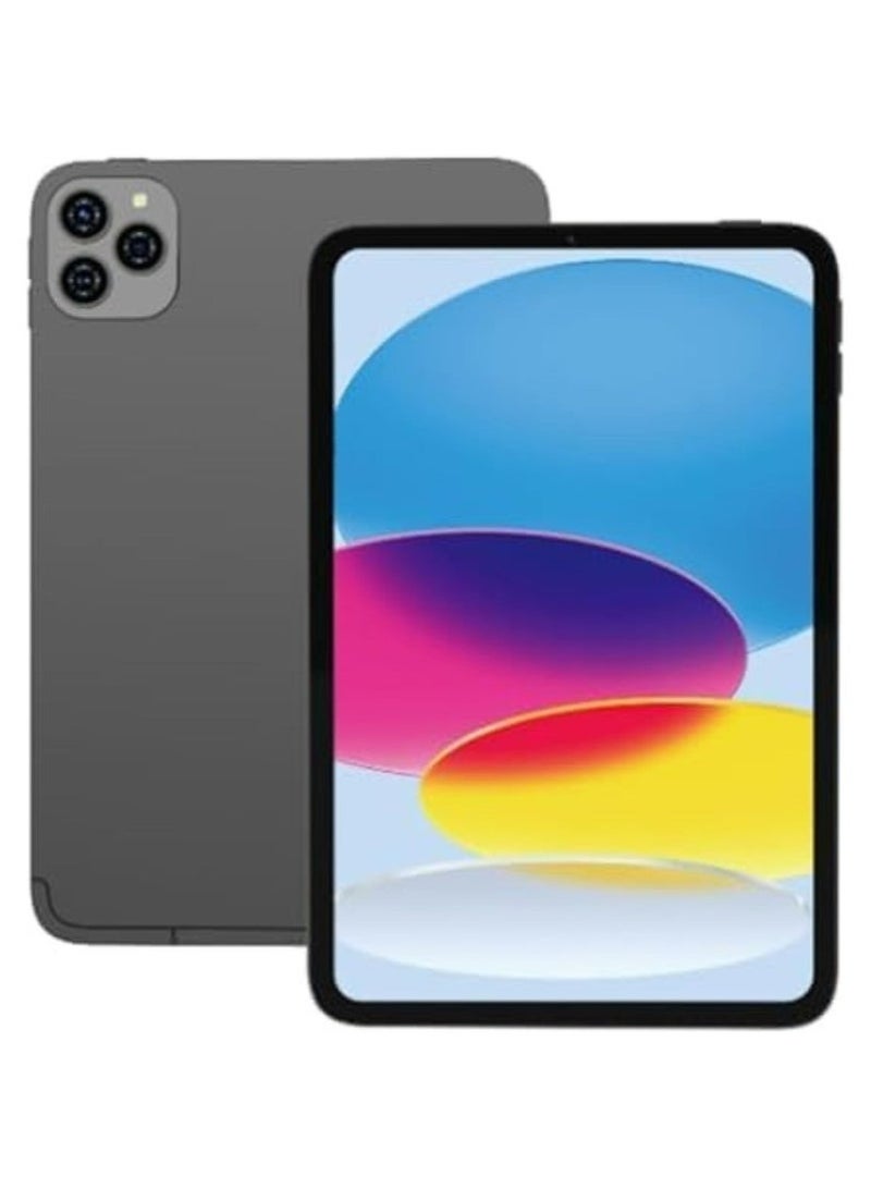 Telzeal P101 Android 13 Tablet – 10.1-Inch HD Touchscreen, 12GB RAM + 512GB ROM, Octa-Core Processor, 5G WiFi + Dual SIM Connectivity, 8000mAh Long Battery Life, Wireless Keyboard & Mouse Included, Dual Cameras – Sleek Grey Design for Work, Learning & Travel - Image 1