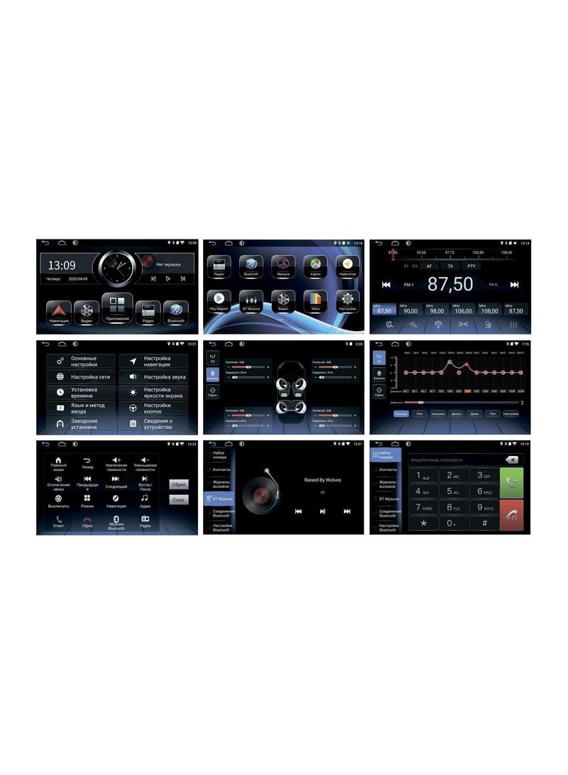 شيزا ستار ستيريو سيارة أندرويد لنيسان تيدا 2005 2006 2007 2008 2009 2010 2011 2012 2013 1 جيجابايت رام 32 جيجابايت روم 9 بوصة ميرورلينك واي فاي BT، شاشة لمس IPS دليل تكييف مع كاميرا احتياطية متضمنة - Image 3