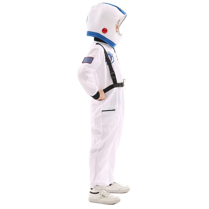 Forever young Forever Young Kids Children's White Astronaut Explorer Space Suit Costume (5-7 years) - Image 2