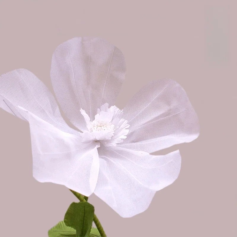 Bluejw 40cm Giant Fabric Peony Artificial Flowers Wedding Decorations with Stem Holders for Decorative Poppy Flower Display - Image 4