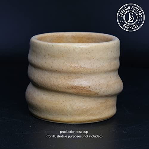 Penguin Pottery - Matte Series - Tan Tweed Matte. Mid Fire Glaze for Clay, Pottery Glaze, Cone 5 and Cone 6 - Ceramic Glaze for Pottery (1 Pint | 16 oz | 473 ml) - Image 2