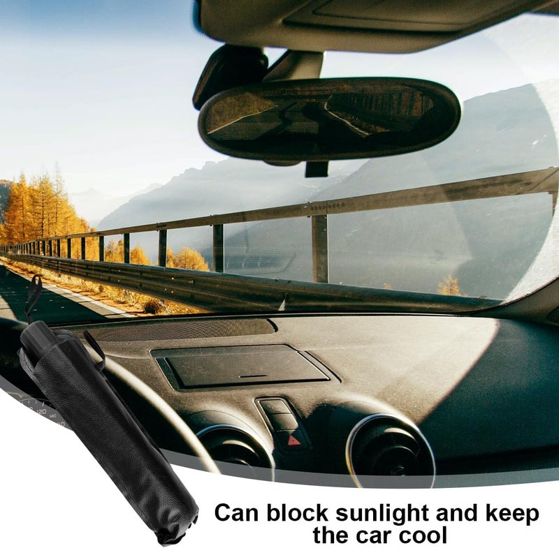 Thyonta Sun Protection and Heat Insulation Car Umbrella with Mirror Opening - Image 5