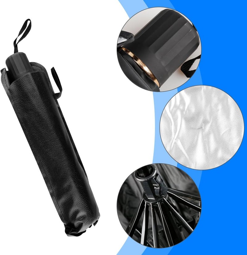 Thyonta Sun Protection and Heat Insulation Car Umbrella with Mirror Opening - Image 3