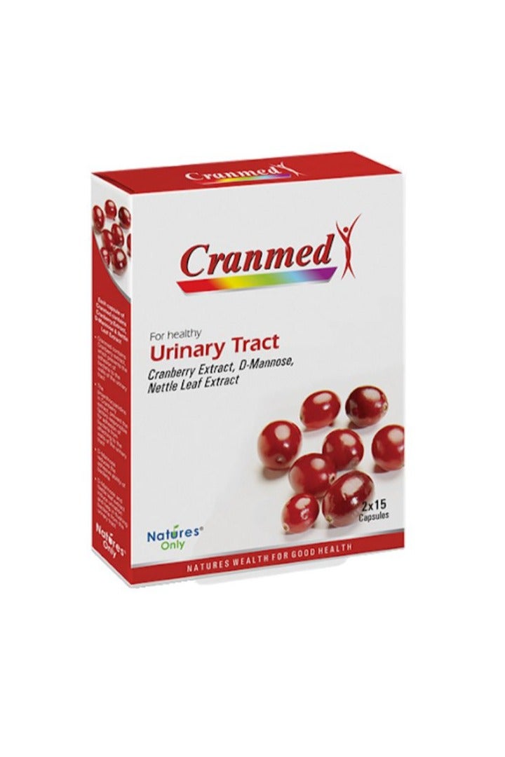 Cranmed Support Heathy Urinary Tract - 30 Capsules