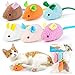 Dorakitten Catnip Toy 6Pcs Cats Mouse Plush Cat Toys Realistic Cute Kitten Mice Filled Catnip for Cat Chew Toy1 - Image 3