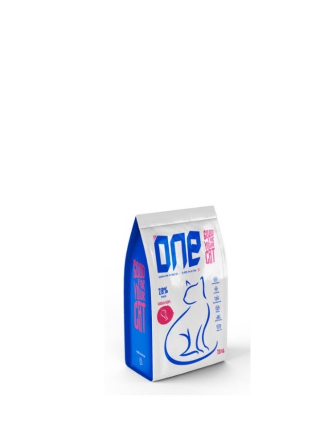 ذا وان Dry Food with Chicken for Adult Cats20 kg