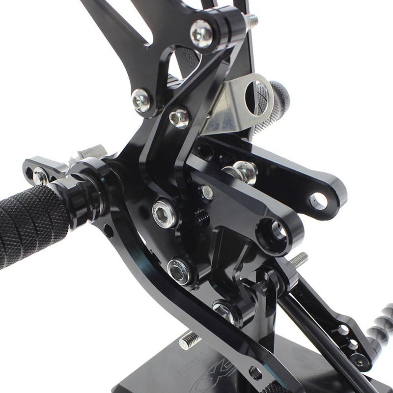 Krace Motorcycle Rearsets Footpegs For GSXR750 GSX-R600 1996-2005,SV650/SV650S SV1000/S 1998-2014,GSXR1000 2000-2004 - Image 4