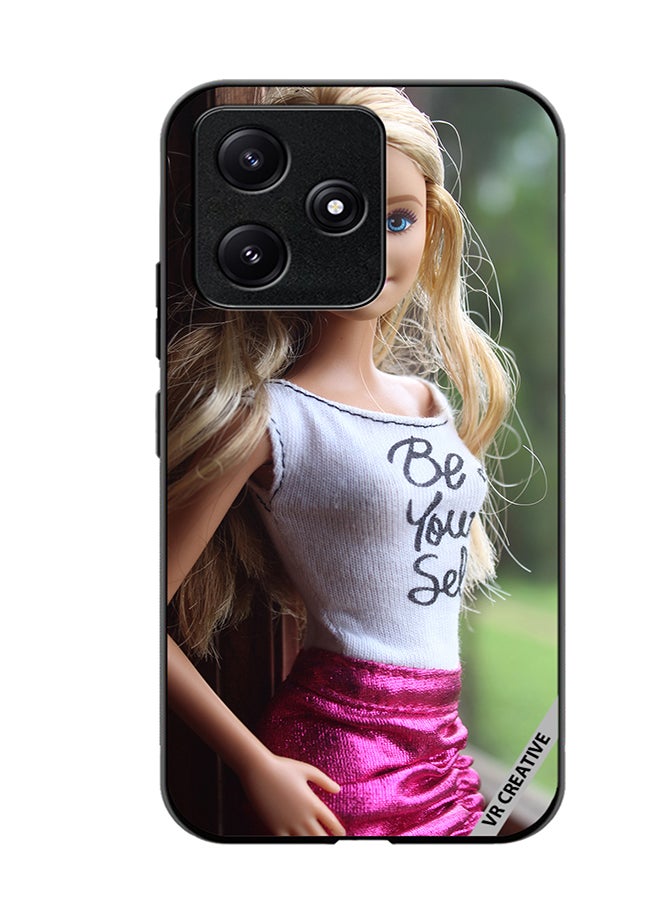 VR CREATIVE Protective Case Cover For Xiaomi Poco M6 Pro 5G Barbie Doll Design Multicolour - Image 1