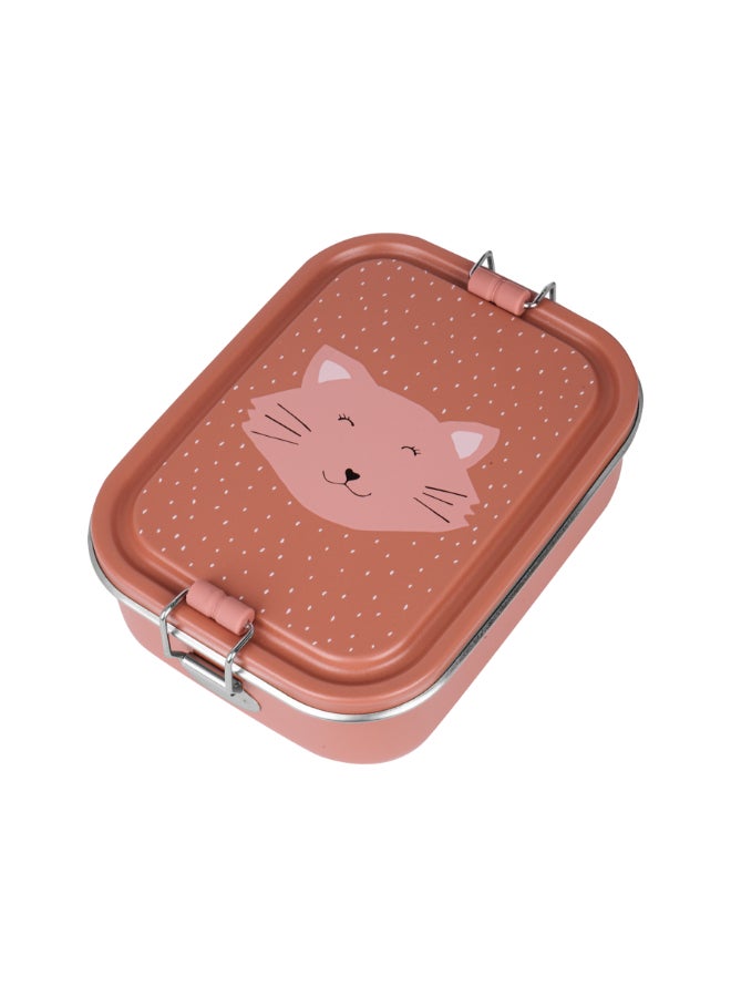 Trixie Stainless Steel Lunch Box Small - Mrs. Cat - Image 1