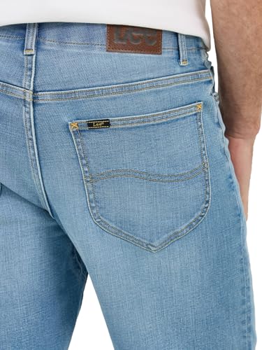 LEE شورت دينيم قصير للرجال من لي، حركة قصوى، خمسة جيوب، تيني، 42 - Image 4