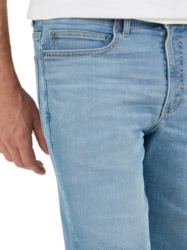 LEE شورت دينيم قصير للرجال من لي، حركة قصوى، خمسة جيوب، تيني، 42 - Image 3