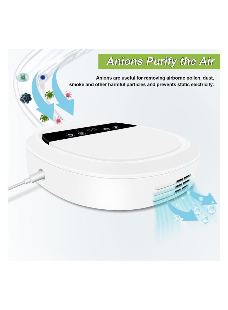 SYOSI Ozone Generator for Water, Air Purifier Household Negative Ion Purifier, Multipurpose Fruit and Vegetable Meat Cleaning Ozone Machine, Remove Odor for Home and Car, with 12V Converter, 600mg/h - Image 5