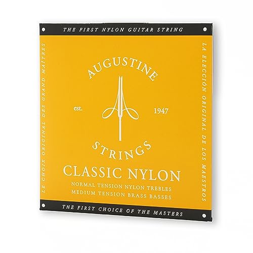 Augustine Strings Classic Gold - Medium Tension Classical Guitar Strings - The Original Nylon String - 1 Set - Image 3