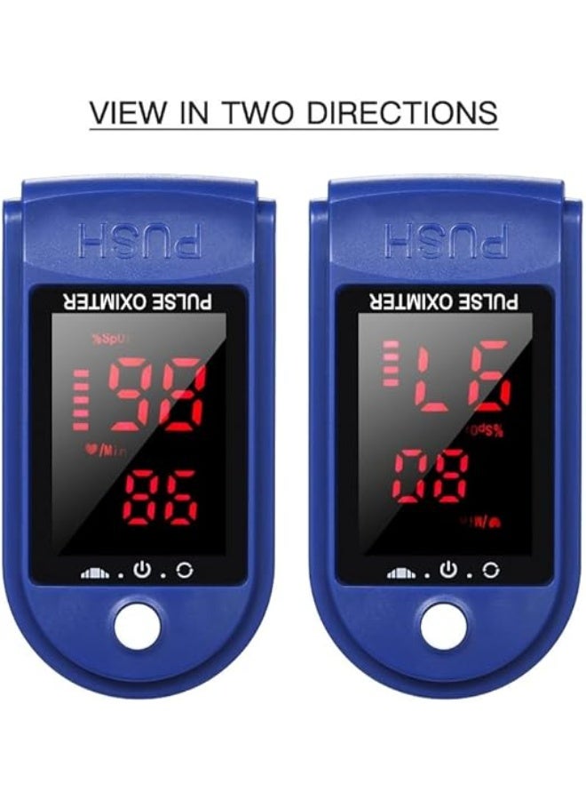 Digital Finger Pulse Oximeter Mini - SpO2 & Pulse Rate Monitor with Perfusion Index (PI) - Accurate, Portable & Easy-to-Use for Daily Monitoring - Image 2