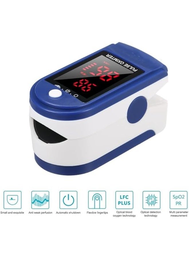 Digital Finger Pulse Oximeter Mini - SpO2 & Pulse Rate Monitor with Perfusion Index (PI) - Accurate, Portable & Easy-to-Use for Daily Monitoring - Image 1