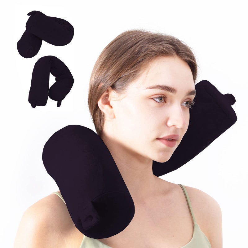Hxcxrst Hxcxrst Travel PillowTwist Memory Foam Neck Pillow Support Pillow Used for Neck Chin Waist and Leg SupportSuitable fo Airplanes Buses Trains