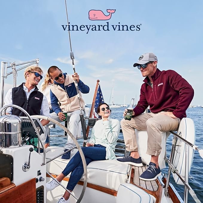 vineyard vines Men's Short Sleeve Vintage Whale Pocket T-Shirt, Blue Blazer, Medium - Image 2