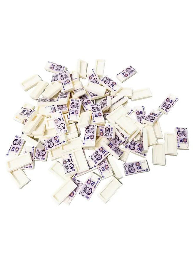 Chinese Yuan Building Blocks Set 10pcs Stackable Toy with Colorful Bricks - Image 3