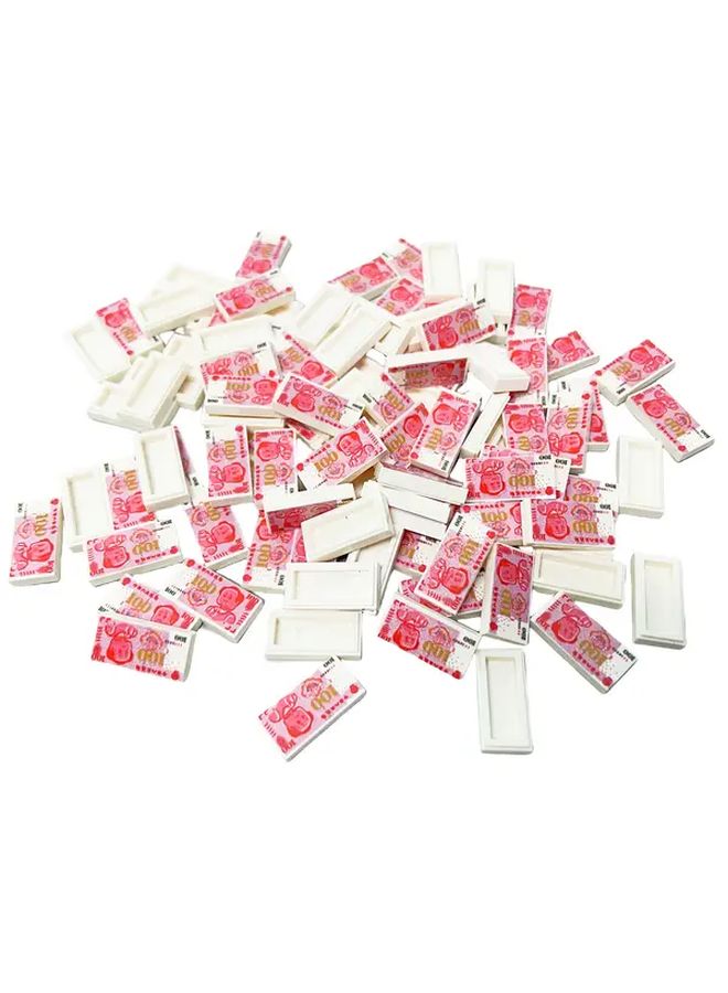 Chinese Yuan Building Blocks Set 10pcs Stackable Toy with Colorful Bricks - Image 4