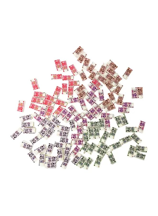 Chinese Yuan Building Blocks Set 10pcs Stackable Toy with Colorful Bricks - Image 1