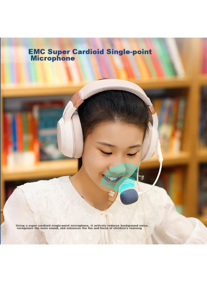 salar Shenglai E28 Type-c Headphone, Over-ear English Listening And Speaking Exam-specific, Oral Practice Headphones, Memory Aid For Memorizing Text, Suitable For C-port Computers, Ipad, Tablets, Apple, Huawei, Xiaomi - Image 2