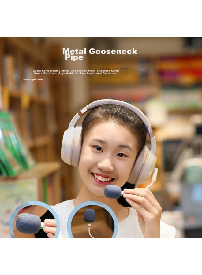 salar Shenglai E28 Type-c Headphone, Over-ear English Listening And Speaking Exam-specific, Oral Practice Headphones, Memory Aid For Memorizing Text, Suitable For C-port Computers, Ipad, Tablets, Apple, Huawei, Xiaomi - Image 4