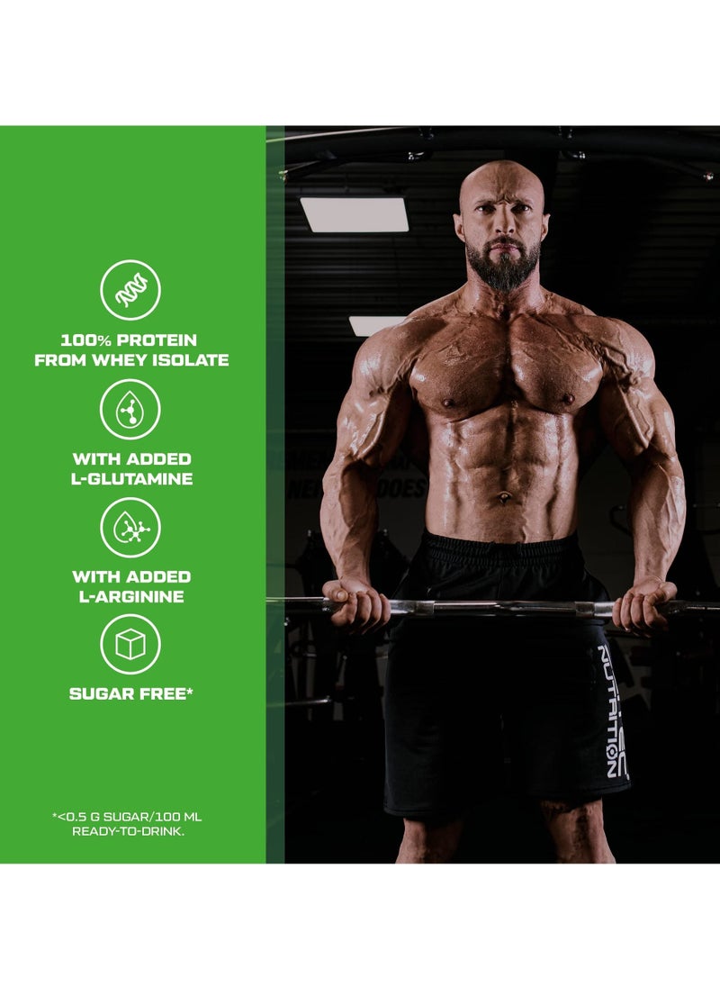 SCITEC NUTRITION 100% Whey Isolate Protein Drink Powder With Added Amino Acids, Chocolate Flavor, 80 Serving  - Image 2