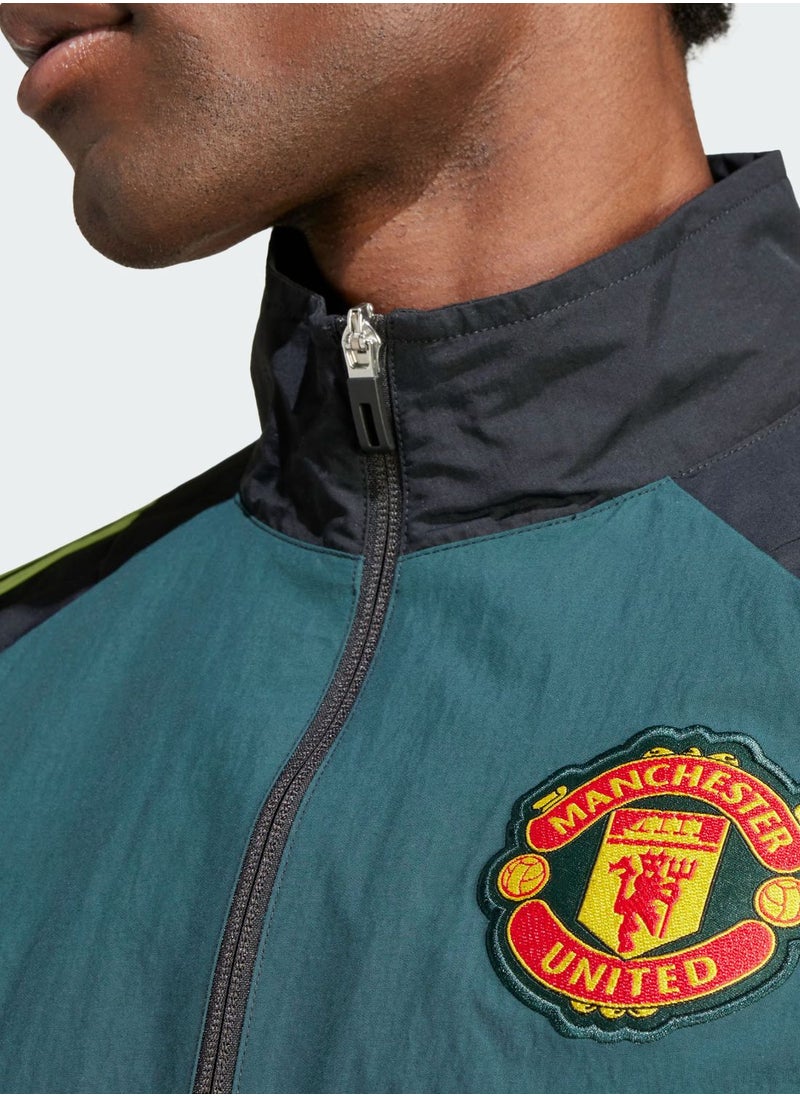 Adidas - Manchester United Fleece Jacket - Image 1