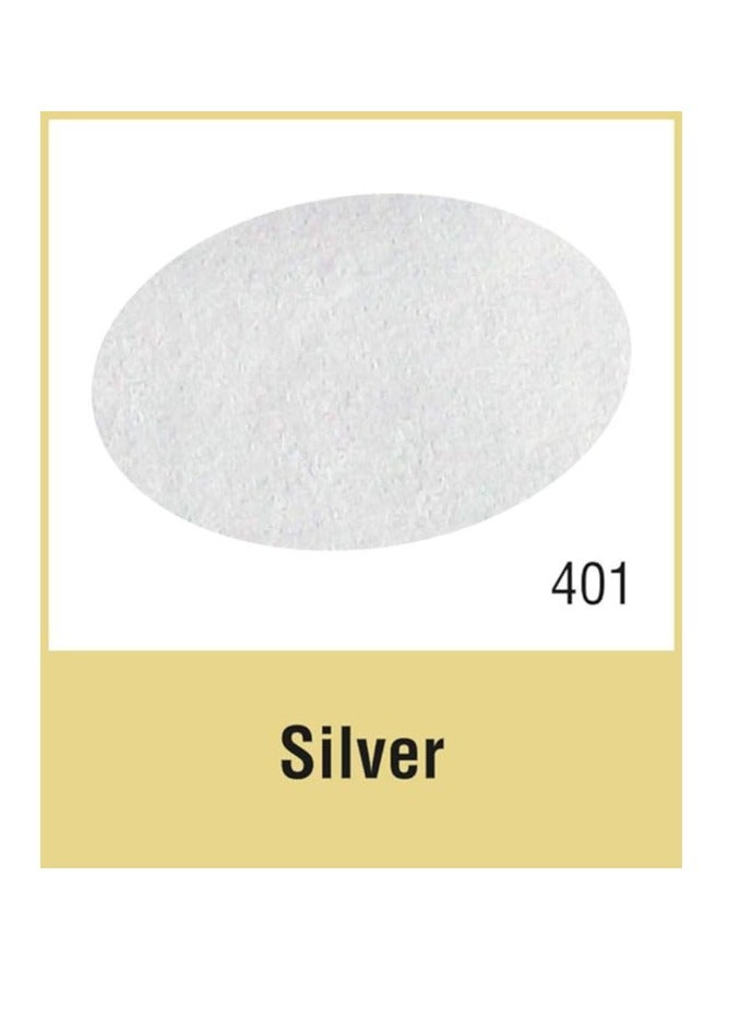 TRG Metallic Shoe Cream # 401 Silver 50ml - Image 2