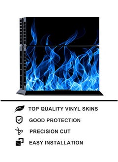 IINE PS4 Console Sticker, Sony PS4 Controller Skins Set, Skin Wrap Decal Sticker PS4 Console, Protective Film Sticker for PS4 Anime , Vinyl Cover Sticker  - Image 3