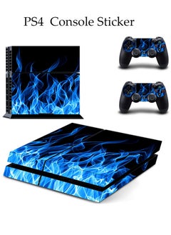 IINE PS4 Console Sticker, Sony PS4 Controller Skins Set, Skin Wrap Decal Sticker PS4 Console, Protective Film Sticker for PS4 Anime , Vinyl Cover Sticker  - Image 1
