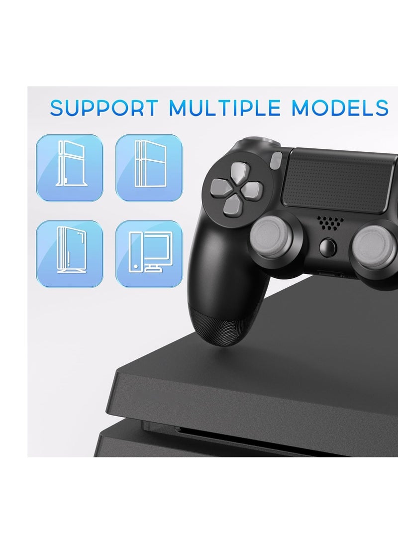 Doubleshock وحدة تحكم لاسلكية DOUBLESHOCK 4 مع شحن مزدوج، لمستخدمي PS4™، متوافقة مع PS TV وPS Now، لون أسود - Image 3