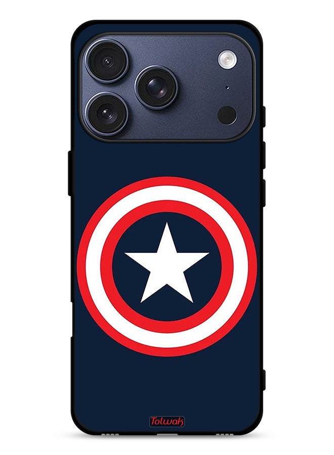 Tolwak Apple iPhone 17 Pro Protective Case Cover Captain America - Image 1