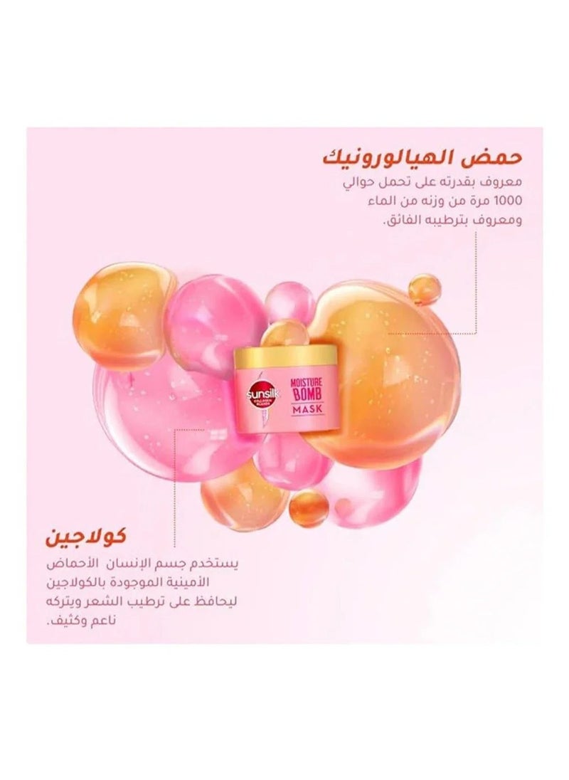 صانسيلك صانسيلك ماسك ترطيب فوري وتحكم بالتطاير  220 مل  - Image 2