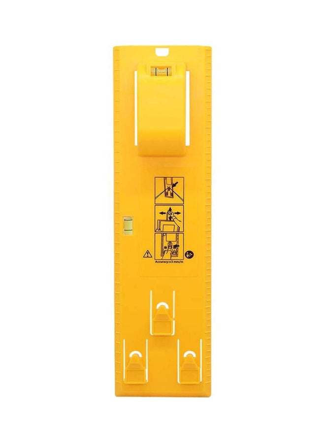 AMERTEER Portable Picture Frame Hanger Tool With Bubble Level Yellow 100grams - Image 1