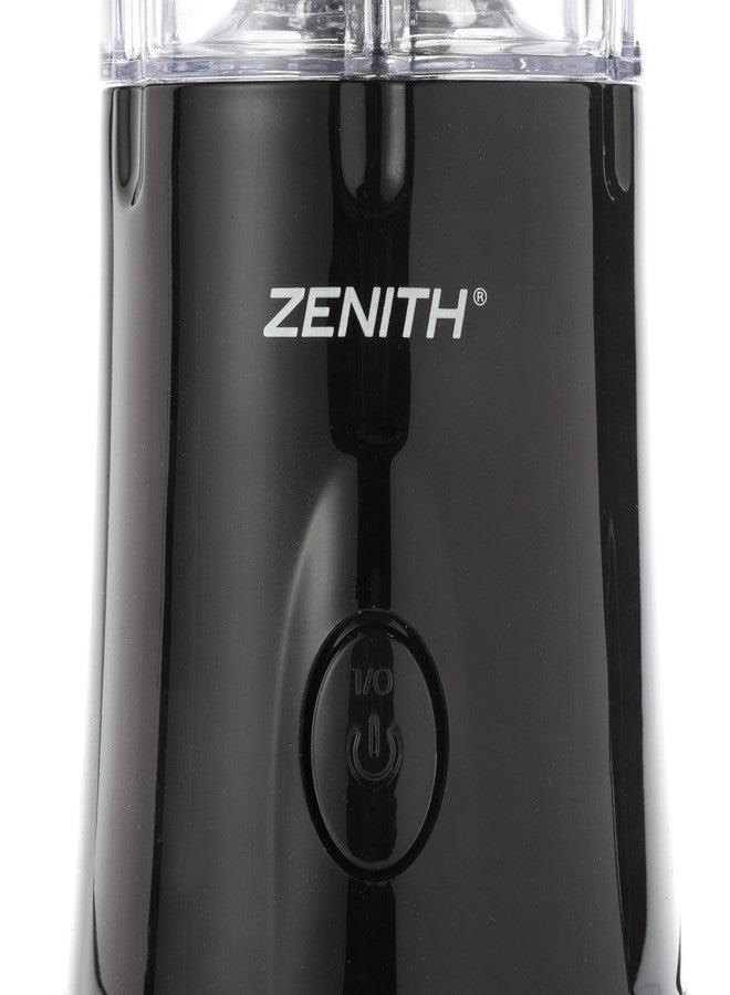 Zenith Portable Blender for Shakes and Smoothies with 14 Oz BPA Free Travel Cup and Lid, Durable Stainless Steel Blades for Powerful Blending Performance, Black (77406) - Image 5