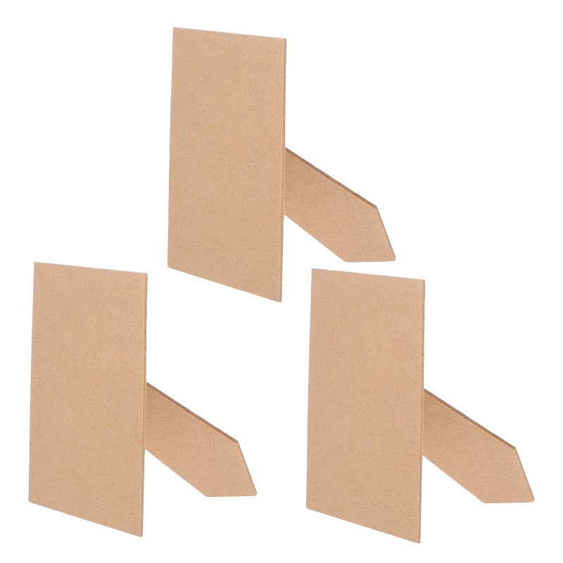 Photo Frame Accessories Self Adhesive Easel Backs Khaki Home Office Display Stable Support 3Pcs - Image 1