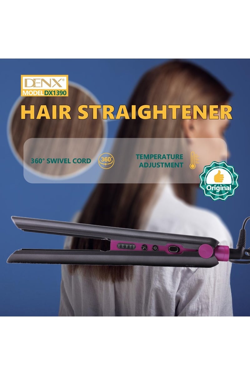 دينكس مكواة تمليس الشعر بيبيليس مع تسخين سريع وألواح مغطاة بالسيراميك والتورمالين - Image 4