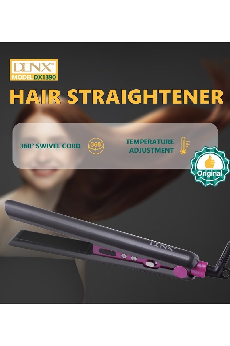 دينكس مكواة تمليس الشعر بيبيليس مع تسخين سريع وألواح مغطاة بالسيراميك والتورمالين - Image 2