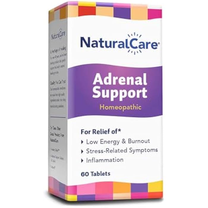 Natra-Bio NaturalCare Adrenal Support, Homeopathic Tablets, 60ct - Image 3